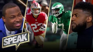 49ers or Eagles: Who has the edge in NFC Championship rematch?, Acho’s Wk 13 Pick 6 | NFL | Speak