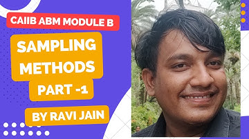 Sampling methods (part1) CAIIB -ABM-MODULE B #caiibadda247  #JAIIB #ABM #SAMPLINGMETHODS