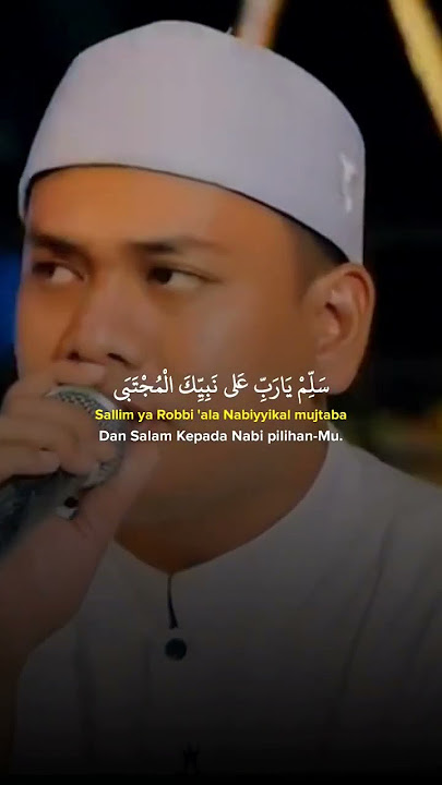 Madaihuna az zahir viral tiktok (Lirik arab, latin dan Terjemahan) #shorts #sholawat #fyp