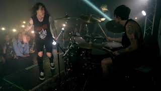 Guys Like You Make Us Look Bad (live drum cam) // blessthefall // Boro Room, Bogota Colombia