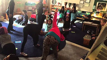 Orff and Yoga Pretzels Elementary Music Activity
