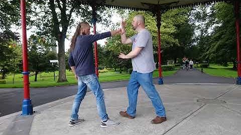 八卦掌 Baguazhang | applications from the 3rd Palm change including joint locks, breaks and throws.