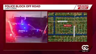 Large emergency response on Northwest 7th Street in Cape Coral