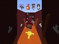 Lava Jump Showdown With Poppy Playtime 🔥 #minecraft #poppyplaytime
