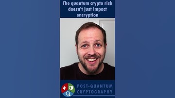 The quantum crypto risk doesn’t just impact encryption #shorts