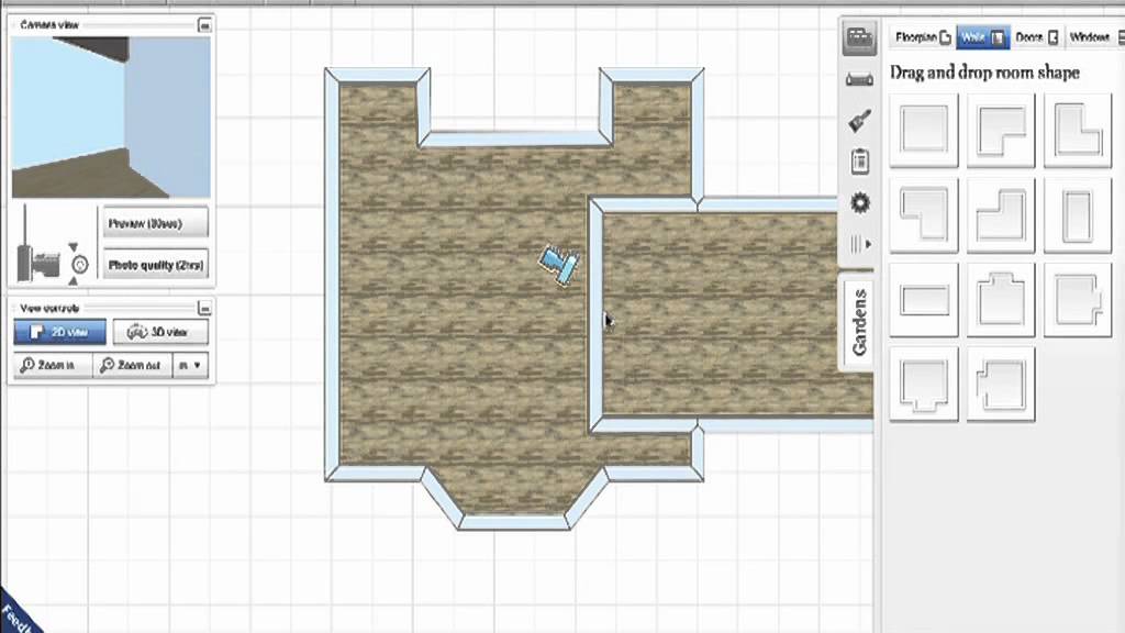 How To Split And Delete A Wall In Mydeco Com S 3d Home Planner