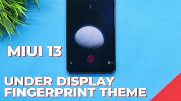 MIUI 13 New Under Display Fingerprint Theme For Any Xiaomi Phone | New Lockscreen & Icons