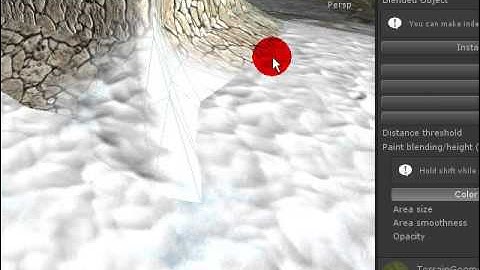 RTP - Relief Terrain Pack - geometry blend toolset workflow