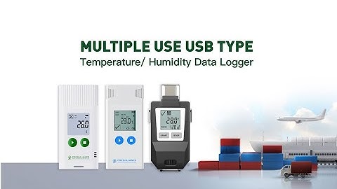 Freshliance MULTIPLE USE USB TYPE Temperature/ Humidity Data Logger introduction