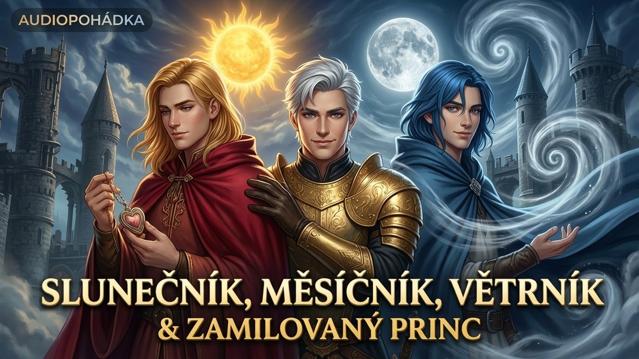 O Slunečníku, Měsíčníku a Větrníku☀️🌝🌬️ | Pohádky pro děti na dobrou noc