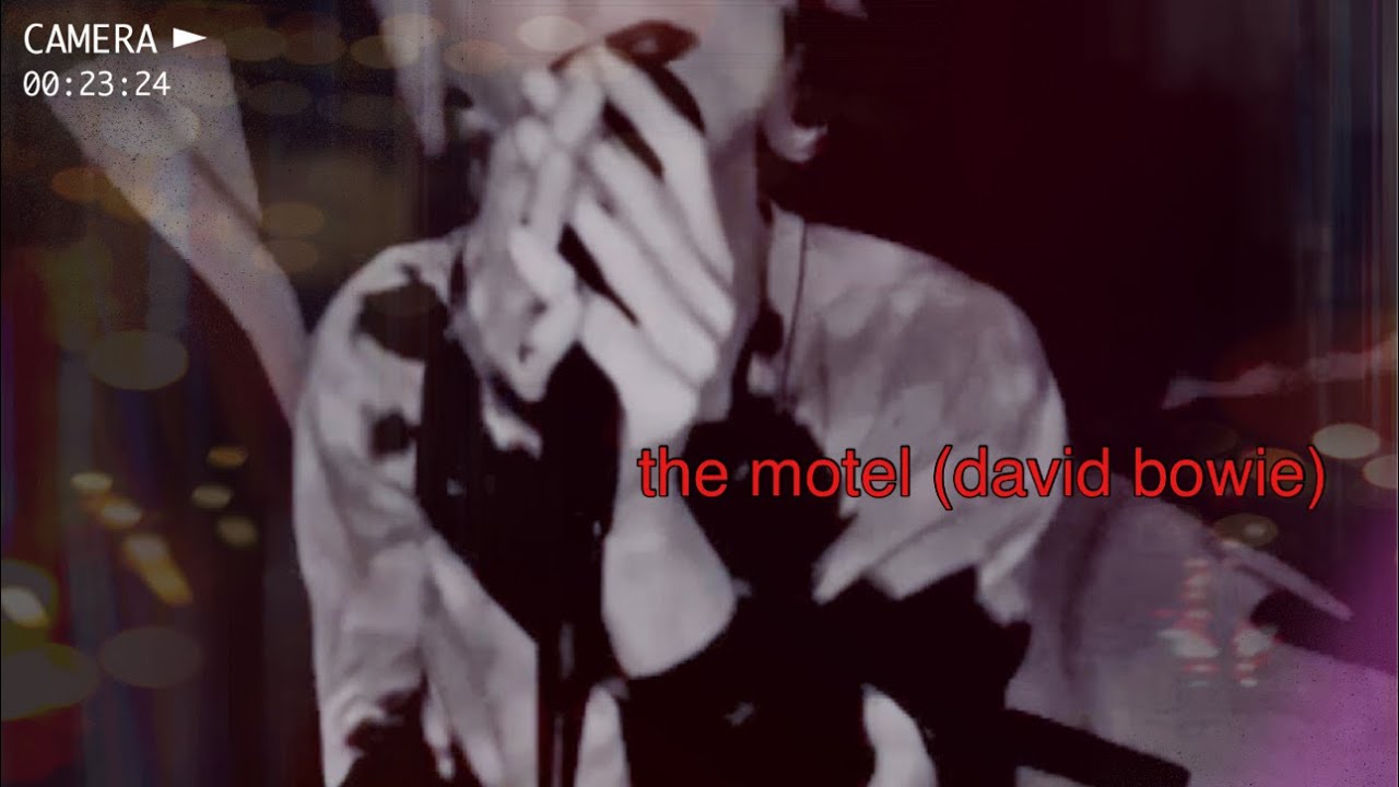 the motel (david bowie) vocal cover 