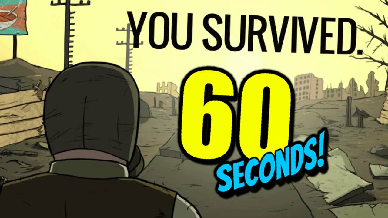 60 Seconds Ep. 15 RESCUE! FINALLY! Let's Play 60 Seconds!