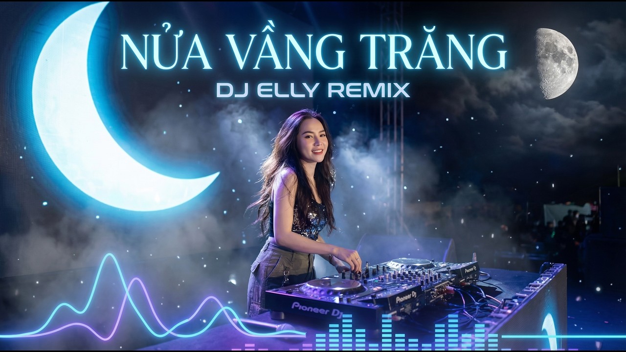 Nửa Vầng Trăng (Remix) - DJ Elly | Nhạc Trẻ Remix Căng Cực Hay Nhất 2026