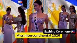 Miss Intercontinental 2026 Philippines Christina Van Hefflin Sashing Ceremony