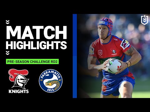 NRL Pre-Season 2023 | Newcastle Knights v Parramatta Eels | Match Highlights