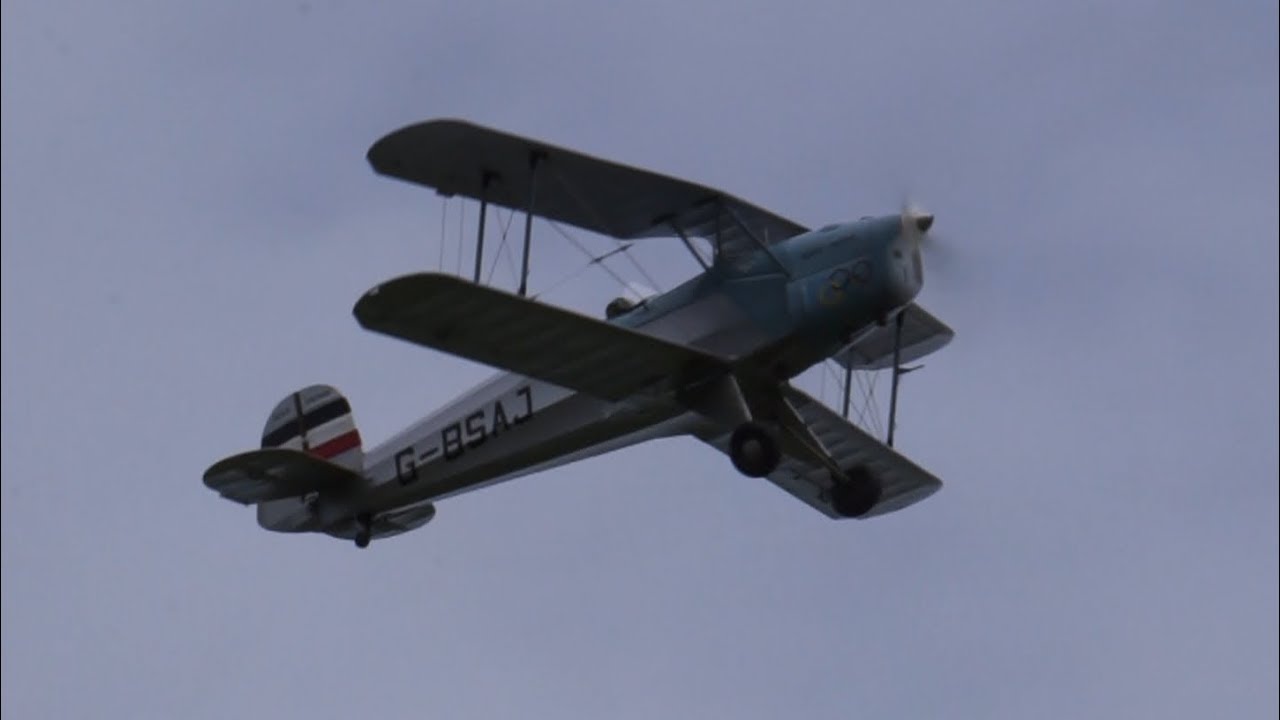 Bucker Jungmann at Old Warden 2nd June 2019