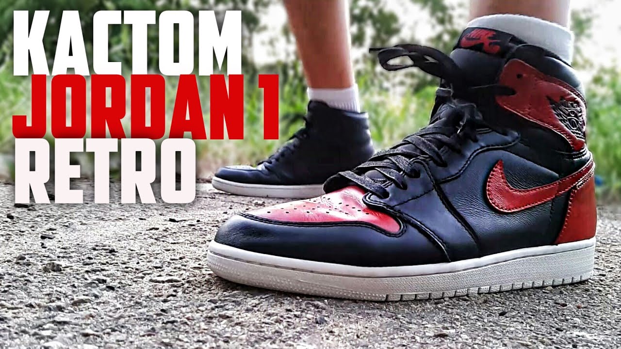 Кастомизация кроссовок Air Jordan 1 Retro | Кастом своими руками