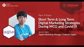 Short Term & Long Term Digital Marketing Strategies During MCO and Covid19