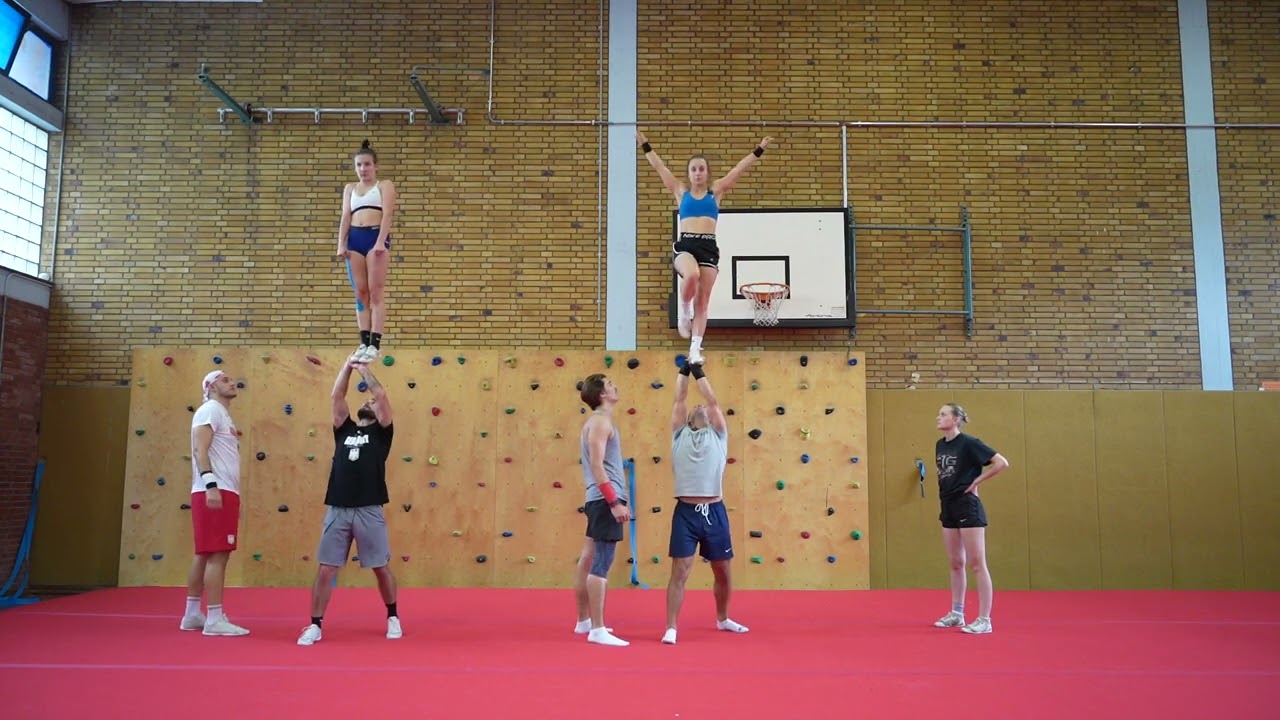 Rough Cut Open Gym - Partner Stunts
