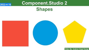 Shapes - Component.Studio 2 - E14 (V. 2022-4-16)