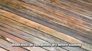 Why Apply a Wood Stain or Sealant