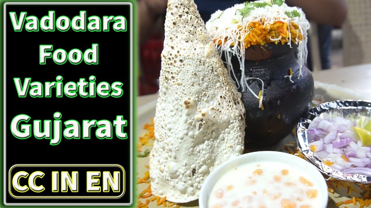 Vadodara ( Baroda), Gujarat Food Tour Indian food YouTube