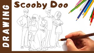 Drawing Scooby Doo!