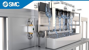 SMC´s New Product Video: LFE Series - Electromagnetic type digital flow switch
