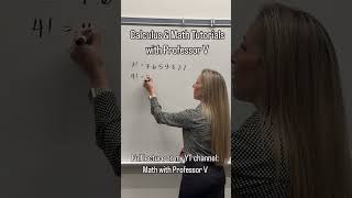 Tutorials on FACTORIALS! #mathwithprofessorv #factorials #calculusvideos #algebra #calculus #maths