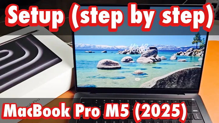 MacBook Pro M5: How to Setup (step by step)