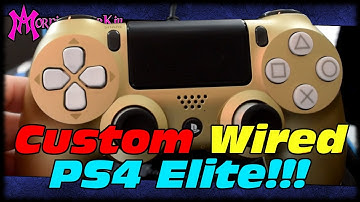 Battle Beaver Customs WIRED PS4 Elite Competition Controller Unboxing & Demo!!!