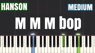 Hanson - MMMbop Piano Tutorial | Medium