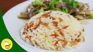 Perfekter türkischer Reis - gelingt sicher | Locker, flockig und richtig lecker! Canans Rezepte