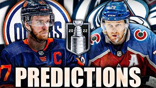 EDMONTON OILERS VS COLORADO AVALANCHE PREVIEW & PREDICTIONS (CONNOR McDAVID VS NATHAN MacKINNON) NHL