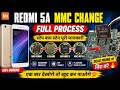 Redmi 5A MMC Change Full Process 😱 Dead Phone Repair Easy Method हिंदी में