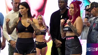 Jully Poca & Crystal Pittman Weigh-In Media Spotlight Uk