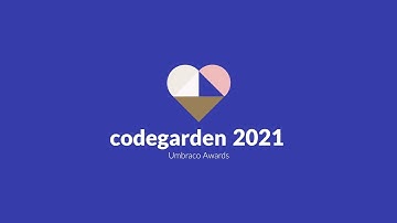 Umbraco Awards - Umbraco Codegarden 2021