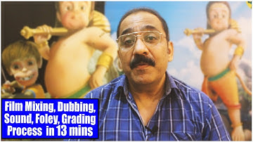 All about Film Mixing Dub Sound Foley Grading in 13 mins by Filmmaker l Bollywood Film l Desi Indian