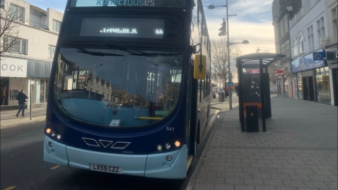 Konect Buses 541 on the 4 jaywick Circular 
