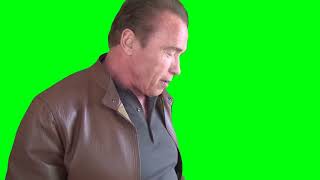 Arnold Schwarzenegger Get to the Choppa Green Screen