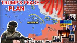 Download Lagu Trump Drops a Stunning Peace Plan | Rapid 20 km² Advance Toward Hulyaipole [20 November 2025] MP3