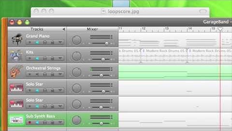 Create a song sketch with loops in GarageBand