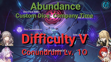Honkai: Star Rail - Simulated Universe: Gold and Gears | Difficulty V [Conundrum Lv. 10] CD: CT