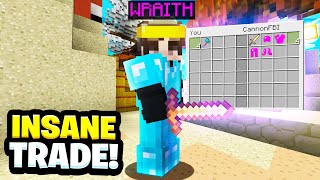 TRADING FOR THE MOST *UNDERRATED* GOD-SET! | Minecraft Factions | Minecadia [9]