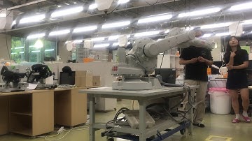 Robot arm brick simulation