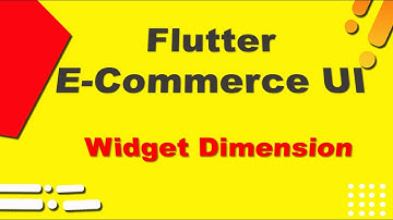 Flutter E-commerce App Templates |  Widgets Dimension