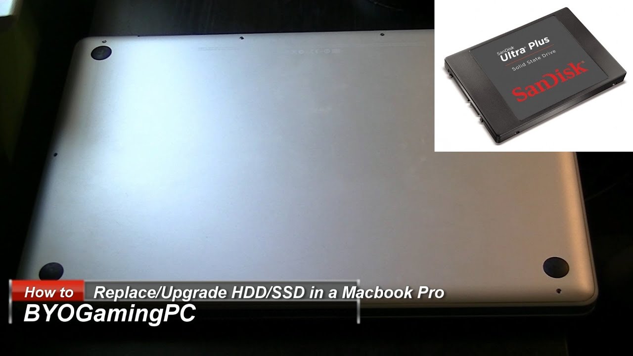 upgrade macbook pro hard drive