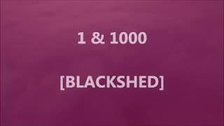 Video thumbnail of "BLACKSHED - 1 & 1000 - Lirik / Lyrics On Screen"