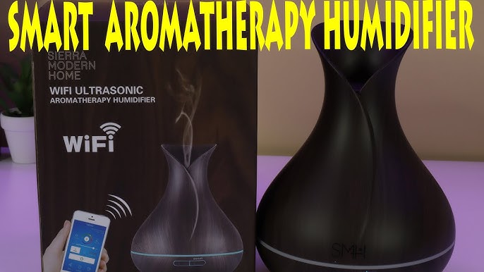 Difusor de aromaterapia que funciona con Alexa y Google Home