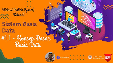 DISKUSI KELAS A - SISTEM BASIS DATA   #1 – Konsep Dasar Basis Data (Zoom)